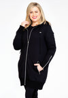 Hooded cardigan Laissez Faire - black - #2