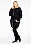 Hooded cardigan Laissez Faire - black - #1
