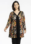 Tunic pleated GRAPHIC - black - #1