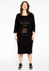 Dress super power COTTON - black - #1