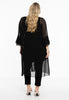 Cardi-blouse frilled VOILE - black - #3