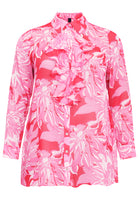 Blouse frilled FLORIDA - red - #4