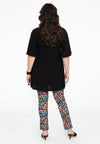 Tunic wide bottom circle sleeve DOLCE - black - #3