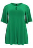 Tunic wide bottom circle sleeve DOLCE - green - #4