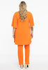 Tunic wide bottom circle sleeve DOLCE - orange - #3