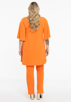 Tunic wide bottom circle sleeve DOLCE - orange - #3