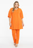 Tunic wide bottom circle sleeve DOLCE - orange - #2