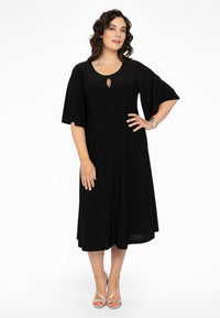 Dress A-line circle sleeve DOLCE - black - #2