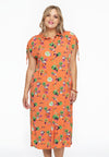 Dress collar drawstrings azalea - Oranje