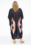 Kaftan rectangles COLOUR BLOCK - black - #3