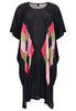 Kaftan rectangles COLOUR BLOCK - black  - #4