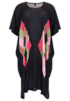 Kaftan rectangles COLOUR BLOCK - black  - #4