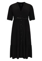 Dress puff sleeves DOLCE - black  - #4