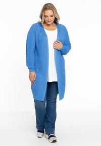 Cardigan cable KNIT - light blue - #2