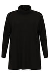 Pullover high neck RIB - black - #2