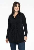 Blouse gathered front DOLCE - black - #1