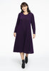 Dress zipped back LUREX - purple - #2