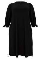 Dress puff sleeve DOLCE - black - #4