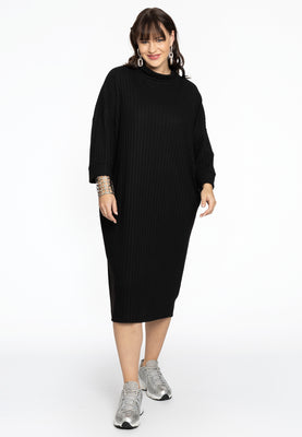 Pullover-dress RIB - black  - #2