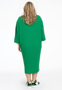 Pullover-dress RIB - green - #3