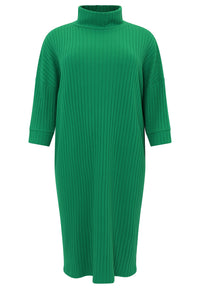 Pullover-dress RIB - green - #4