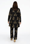 Trousers LUREX FLOWER - black - #3