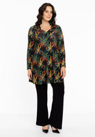 Tunic wide bottom BOTANICA - green  - #2