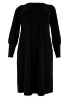 Dress puff sleeve DIAGONAL - black - #3