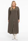 Dress buttoned DOLCE - light green