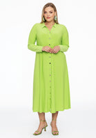 Dress buttoned DOLCE - bright green - #2