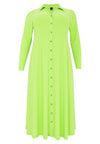 Dress buttoned DOLCE - bright green - #4