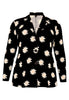 Blazer short DAISY - black  - #4