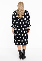 Dress puff sleeve DAISY - black  - #3