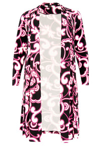 Cardigan long DAKOTA - black - #4