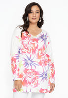 Pullover V-neck LELY - white - #1