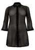 Blouse collar LACE - black - #4