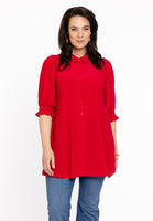 Blouse Puffsleeve Dolce - red - #1