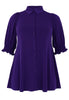 Blouse Puffsleeve Dolce - purple - #4