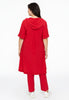 Tunic hoodie UNI DOLCE - red  - #3