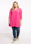 Tuniek wide bottom dolce - roze