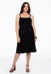 Zomerjurk met strik dolce - Zwart