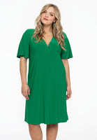 Dress empire V-neck DOLCE - green - #1