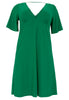 Dress empire V-neck DOLCE - green - #4