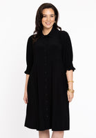 Dress buttoned DOLCE - black  - #1