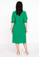 Dress buttoned DOLCE - green - #3