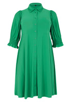 Dress buttoned DOLCE - green  - #4