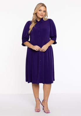 Dress buttoned DOLCE - purple  - #2