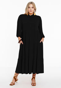 Dress puff sleeve DOLCE - black - #2