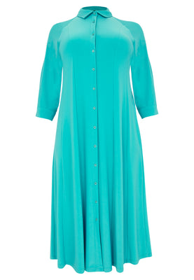 Dress collar wide DOLCE - turquoise - #4