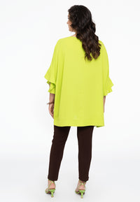 Blouse batwing sleeve - green - #3